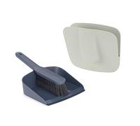 Joseph Joseph CleanStore Wall-Mounted Dustpan and Brush - Blue