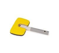 Joseph Joseph CleanTech 2-in-1 Bathroom Tub Shower Cleaning Scrubber with Microfiber pad and Abrasive Scouring Pads