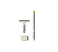 Joseph Joseph CleanTech 3pc Pet Hair Cleaning Tool Set, Manual Rake for Carpet, Upholstery & Furniture with Extension Pole