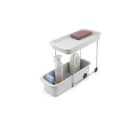 Joseph Joseph CupboardStore 2-tier Easy Access Wheeled Storage Caddy, Under Sink Kitchen Organiser, Recycled Plastic