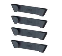 Joseph Joseph CupboardStore Pan Lid Holders - Set Of 4 - Grey - Strong VHB Tape