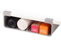 Joseph Joseph CupboardStore Under Shelf Storage Organiser, Larger Rolls/Boxes, 3M VHB Tape or Screws, Fits Units Over 33 cm Wide, Grey