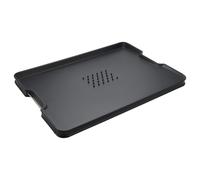 Joseph Joseph Cut&Carve Plus - Non-Slip, Multi-Function, Double-Sided Chopping Board for Food Preparation and Carving- Dishwasher Safe, X-Large - Black