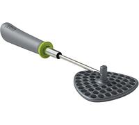 Joseph Joseph Delta Folding Nylon head, Space Saving Potato Masher, Grey/Green, 4