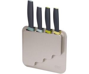 Joseph Joseph DoorStore Knives 4-Piece Elevate Knife Set with in-Cupboard Storage case, Multi, 48