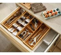 Joseph Joseph DrawerStore™ Bamboo Expanding Cutlery, Utensil & Gadgets Organiser