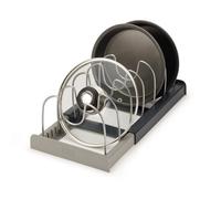 Joseph Joseph DrawerStore Expanding Cookware Organiser, Space saving storage for pan lids, baking trays - Grey, 24