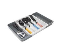 Joseph Joseph DrawerStore Expanding Utensil and Gadget Organiser, Expandable Tray for Kitchen Drawer, Recycled Plastic