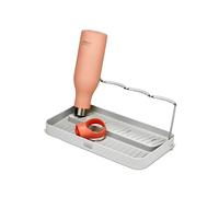 Joseph Joseph DrySmart Folding Water Bottle drying rack, space saving draining board organiser, Recycled Plastic