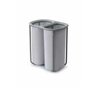 Joseph Joseph Duo 80L Easy Empty Laundry Basket - Grey