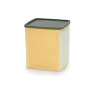 Joseph Joseph Duo Box Grater with container, Kitchen Cheese Grater with Coarse and Fine Blades, Light Yellow