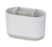 Joseph Joseph Duo Detachable Toothbrush Holder, Compatile with Manual and Electric Toothbrushes, Bathroom Organiser, White, Large