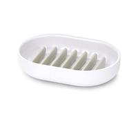 Joseph Joseph Duo Quick-drain Soap Dish holder with removable drying rack, White