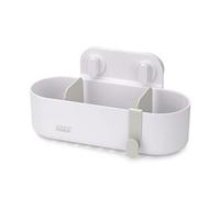 Joseph Joseph Duo Shower Caddy Shelf Organiser, Bathroom Storage for Shower Accessories, White, Large