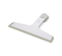 Joseph Joseph Duo Slimline Shower Squeegee with Suction-cup Holder, Shower Window Cleaner, White