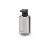 Joseph Joseph EasyStore - Luxe Stainless-steel Soap Pump with fill-level window, easy-push pump head, non-slip base, refillable