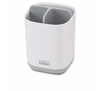 Joseph Joseph EasyStore Toothbrush Caddy, Plastic, Grey/White, Small