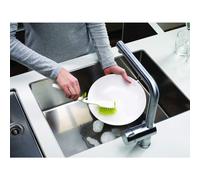 Joseph Joseph Edge Dish Washing up Scrubbing Brush - Grey