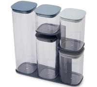 Joseph Joseph - Podium Storage container set with stand, 5 pieces / ocean / sky