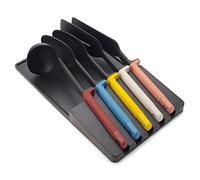 Joseph Joseph Elevate Utensils in drawer store 5-Piece Utensil Set, kitchen storage and organisation - Multicolour
