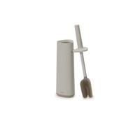 Joseph Joseph Flex 360, Advanced Smart Toilet Brush and Storage Holder Set with anti-drip, anti-clog, triple-action replaceable brush head- Matt Fini