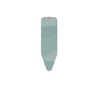 Joseph Joseph Flexa - Replacement Elasticated Ironing Board Cover, Linear Grey pattern, Padded 4 mm foam, Easy Quick Fit for Boards 135 cm x 45 cm
