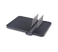 Joseph Joseph Flip-up Adjustable Draining Board, Dish rack drainer drying mat with drip tray, Grey, 4