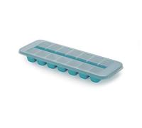 Joseph Joseph Flow - Easy-fill Ice-cube Tray with Lid, Stackable, Large 14 cube capacity, Blue