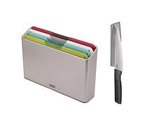 Joseph Joseph Folio Icon 4-Piece Chopping Board Set with Knife in Multicolor | Charlies
