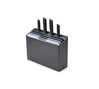 Joseph Joseph Folio Plus - 8-piece Knife & Chopping Board Set with storage case, Graphite