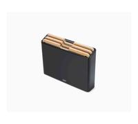 Joseph Joseph Folio 3-Piece Premium Bamboo Chopping Board Set, Slimline Stainless Steel Case for Organised Kitchen Storage, Black