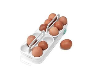 Joseph Joseph FridgeStore Egg storage caddy, Fridge Storage, holds 12 eggs, easy access handle and wheels