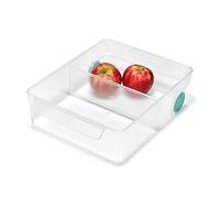 Joseph Joseph FridgeStore Fridge Storage Drawer Caddy Extra large organiser with handle and wheels for easy access, BPA free