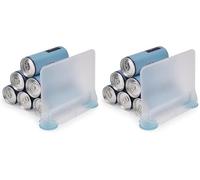 Joseph Joseph FridgeStore - Movable Fridge Shelf Divider and Organiser for Cans, Bottles, BPA free (Pack of 2)