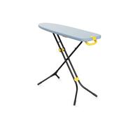 Joseph Joseph Glide Compact Ironing Board, Adjustable Height with Heat-Resistant Mat and Storage Hook, Grey