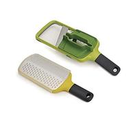 Joseph Joseph Go-to Gadgets 2-Piece Food Preparation Set with Hand Held Mandoline & Grater