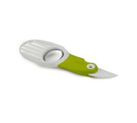 Joseph Joseph GoAvocado, 3-in-1 Avocado Tool with soft grip handle, Green