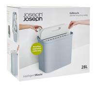 Joseph Joseph GoRecycle Dual Compartment, Easy Empty 28-Litre Recycling Caddy