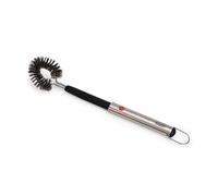 Joseph Joseph GrillOut Heavy-Duty BBQ Cleaning Brush, Retractable Head with Wire Bristles, Stainless Steel Handle, Easy to Clean