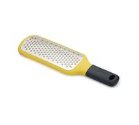 Joseph Joseph GripGrater Paddle Grater with Bowl Grip (Coarse), Stainless steel grating, zesting - yellow