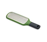 Joseph Joseph GripGrater Paddle Grater with Bowl Grip (Fine), Stainless steel grating, zesting - Green