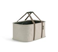 Joseph Joseph Hold-All, Collapsible 35L Washing laundry basket bag, durable fabric, moisture resistant - Ecru