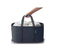 Joseph Joseph Hold-All, Collapsible 35L Washing laundry basket bag, durable fabric, moisture resistant - Carbon Black
