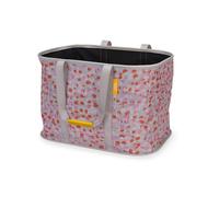 Joseph Joseph Hold-All Max Collapsible 55L Washing Laundry Basket Bag, Durable Fabric, Moisture Resistant, Peach Blossom