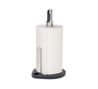 Joseph Joseph Hold Kitchen Roll Holder, Spring Tension Arm, One-Handed Tearing, Weighted Base, Non-Slip, Fits 140mm Rolls