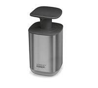 Joseph Joseph Hygienic Easy-Push Soap Dispenser with Wide Pump, Stainless Steel, 12