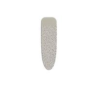 Joseph Joseph Ironing Board Cover 130 x 38cm, Cotton with silicone iron rest- for use with Glide, Ecru Scatter