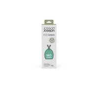 Joseph Joseph IW5 40L/10.6 Gallon Eco Liners Recycled Trash Bags 20 Count (1 Pack) - Grey