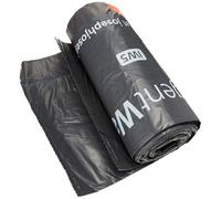 Joseph Joseph IW5 Intelligent Waste Compaction Bin Liners, High Density Polyethylene, Black, 40 L, Pack of 20