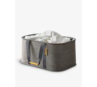 Joseph Joseph Hold-All - Collapsible 35L Washing Laundry Basket Bag, Durable Fabric, Moisture Resistant- Grey